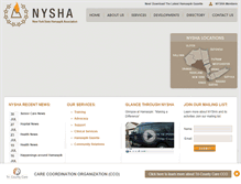 Tablet Screenshot of nyshainc.org